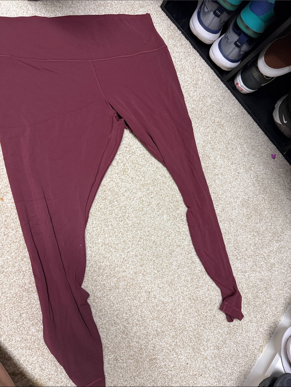 lululemon athletica Deep Maroon High-Rise Leggings - Picture 2 of 2